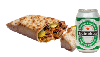 Menu Tacos & HeineKen 33cl