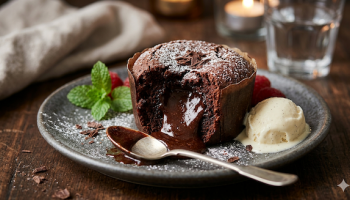 Moelleux au chocolat cœur coulant