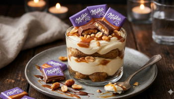 Tira. Milka Cacahuete Caramel 