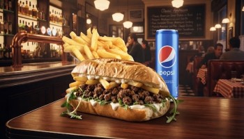Americain   Menu Frite Soda
